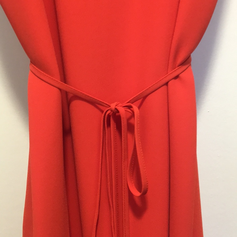 Bright Orange LOFT Shift Dress - Picture 2 of 4